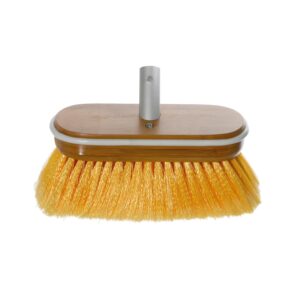 Krtača Deluxe iz bambusa z mehkimi ščetinami rumene barve