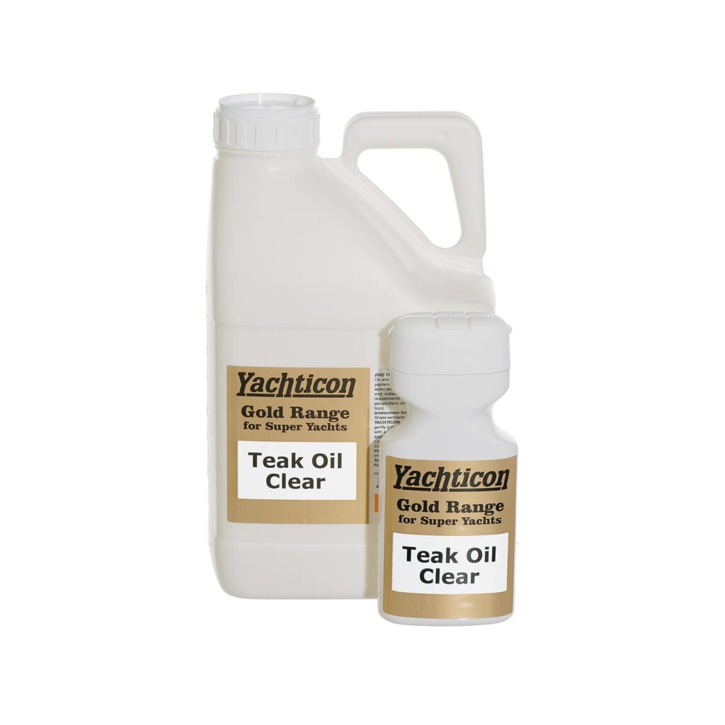 Superyacht brezbarvno olje za tikovino