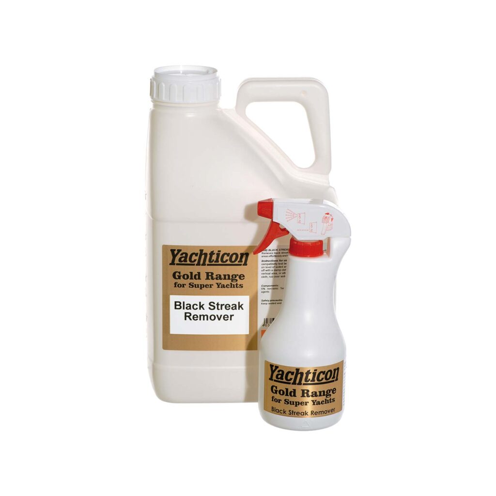 Superyacht čistilo za odstranjevanje sledi dežja